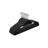 Set de 20 de umerase, Songmics, 43,5 cm, catifea, Negru