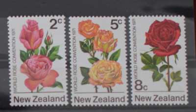 TS24/01 Timbre New Zeeland - Nestampilat - Flora foto