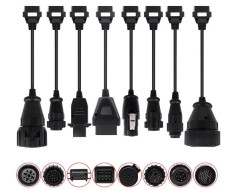Set complet cabluri adaptoare camioane tester Autocom/Delphi PRODUS NOU