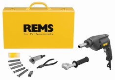 REMS Masina de gaurit tevi de cupru Hurrican Set 12-14-16-18-22 151010 ProAdvanced PowerfulTools