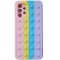 Huse silicon model POP IT Samsung Galaxy A72 , Roz