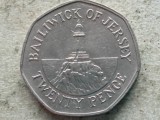 JERSEY-20 PENCE 1997, Europa
