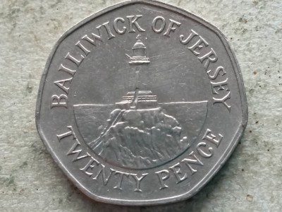 JERSEY-20 PENCE 1997 foto