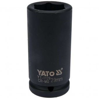 Cheie de impact Yato YT-1129, dimensiune 29 mm, prindere 3/4&rdquo;, lunga