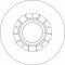 TRW DF6963S Disc frana