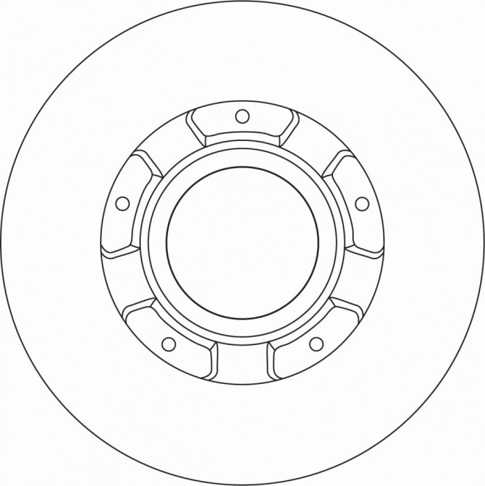 TRW DF6963S Disc frana