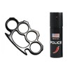 Set spray paralizant chili si box autoaparare DEPOX&reg;, 60 ml/12 cm, negru