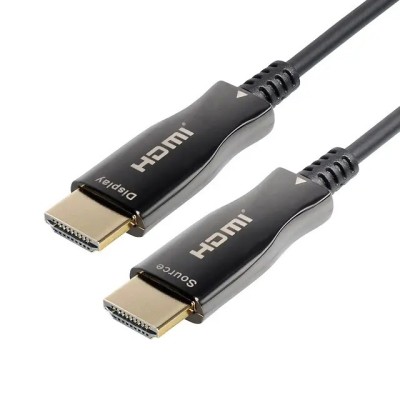 Cablu HDMI v2.0 Active Optical AOC 4K60Hz ARC Ethernet cu fibra optica 10m diam. cablu 4.5mm foto