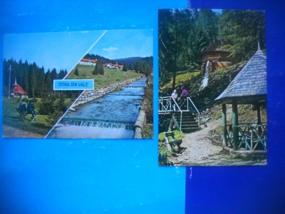 HOPCT LOT 2601 -IP-STANA DE VALE -JUD BIHOR-2 CARTI POSTALE-CIRCULATE foto