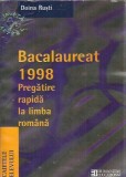 Bacalaureat 1998 Pregatire Limba Romana Doina Rusti Carte Editura Humanitas 1998 Stare Buna Lectura Scolara
