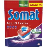 Detergent pentru masina de spalat vase Somat All in One Extra, 100 spalari