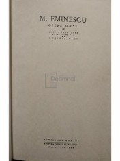 M. Eminescu - Opere alese, vol. 2 (Editia: 1964) foto