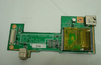 Acer Extensa 4320 USB Media Card Reader Board 48.4H004.011 foto