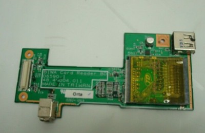 Acer Extensa 4320 USB Media Card Reader Board 48.4H004.011 foto