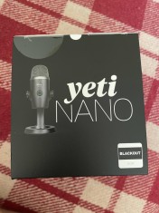 Microfon Blue Yeti Nano Streaming Black foto