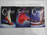 CRONICILE LUNARE - Marissa Meyer - 3 volume (Cinder, Scarlet,Cress)
