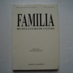 Familia. Revista lunara de cultura, seria V, anul 48 (148), nr. 7-8 (560-561)