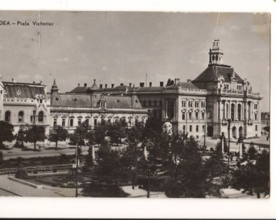 CPI B 10852 CARTE POSTALA - ORADEA. PIATA VICTORIEI, RPR foto