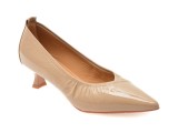Pantofi eleganti EPICA gri, D76363, din piele naturala lacuita
