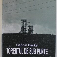 TORENTUL DE SUB PUNTE de GABRIEL BECKE , editor ALEXANDRU SURCEL , 2018 , DEDICATIE * , PREZINTA HALOURI DE APA *