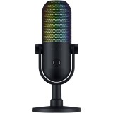 Microfon Razer Seiren V3 Chroma RGB USB, frecventa raspuns 20 Hz -20000 Hz, sensibilitate 34 Db, Negru