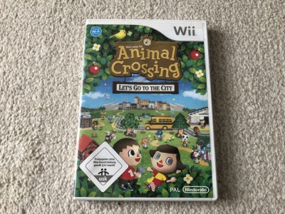JOC NINTENDO WII Animal Crossing Lets Go To The City foto
