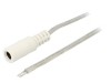 Cablu Alimentare DC 5,5/2,1mm Transparent