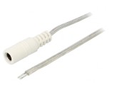 Cablu Alimentare DC 5,5/2,1mm Transparent, Bq Cable