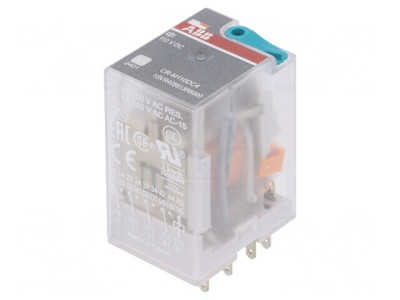 Releu Electromagnetic 4PDT 110VDC 6A foto