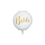 Balon folie rotund Bride 45 cm