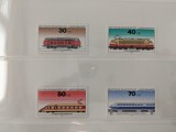 Germania - Timbre trenuri, locomotive, cai ferate, nestampilate MNH, Nestampilat