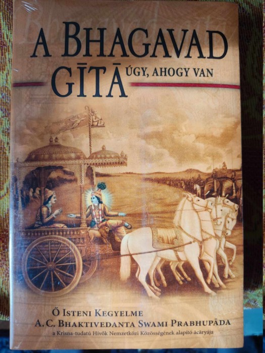 A.C. BHAKTIVEDANTA SWAMI PRABHUPADA - A BHAGAVAD GITA UGY AHOGY VAN - KRISHNA