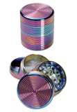 Grinder metalic Oil Colors, 4 parti, O50mm
