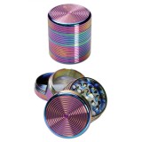 Grinder metalic Oil Colors, 4 parti, O50mm
