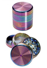 Grinder metalic Oil Colors, 4 parti, O50mm
