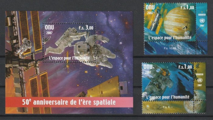 50 de ani de era spatiala ,ONU.
