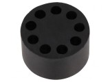 Presetupa HELUKABEL M32, IP68, Cauciuc NBR, 9 Orificii, Insert 4mm