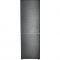 Combina frigorifica Liebherr CNbdc 5223, 330 l, NoFrost, EasyFresh, DuoCooling, Interior Fit, Clasa C, H 185.5 cm, Black Inox