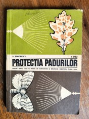 Protectia padurilor - Manual licee de profil, 1977 / R6P4S
