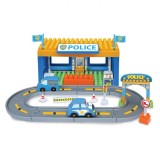 Set cuburi Sectia de Politie , 48 piese si 2 masinute