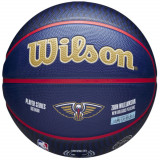 Mingi de baschet Wilson NBA Player Icon Zion Williamson Outdoor Ball WZ4008601XB7 albastru marin