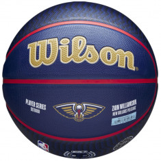 Mingi de baschet Wilson NBA Player Icon Zion Williamson Outdoor Ball WZ4008601XB7 albastru marin foto