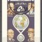Dhufar 1972 Churchill, Kennedy, De Gaulle, mini imperf.sheet, used AI.011