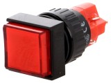 Comutator ONPOW SPDT 3A/250VAC, acţionat prin apăsare, IP40