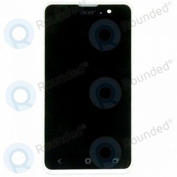 Capacul frontal al modulului de afișare Acer Liquid Z520+lcd+digitizer alb foto