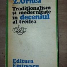 Traditionalism si modernitate in deceniul al treilea- Z. Ornea