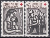 Franta 1961 - Crucea Rosie, MNH, Nestampilat