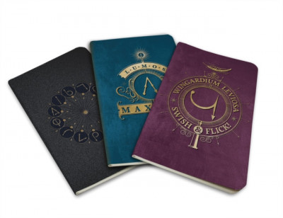 Harry Potter: Spells Pocket Notebook Collection (Set of 3) foto