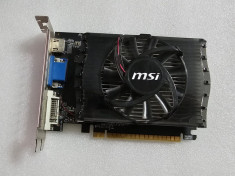 Placa video MSI GeForce GT 630 2GB GDDR3 128bit (N630-2GD3) - poze reale foto