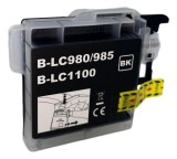 Cartus Negru Compatibil Brother LC980B/LC985B pentru Imprimante Multifunctionale DCP